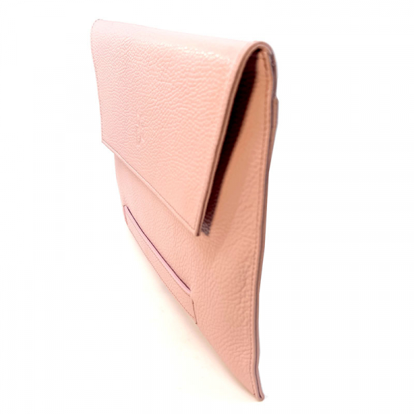 BGents leather Laptop Tablet, Couvert pink, seitlich